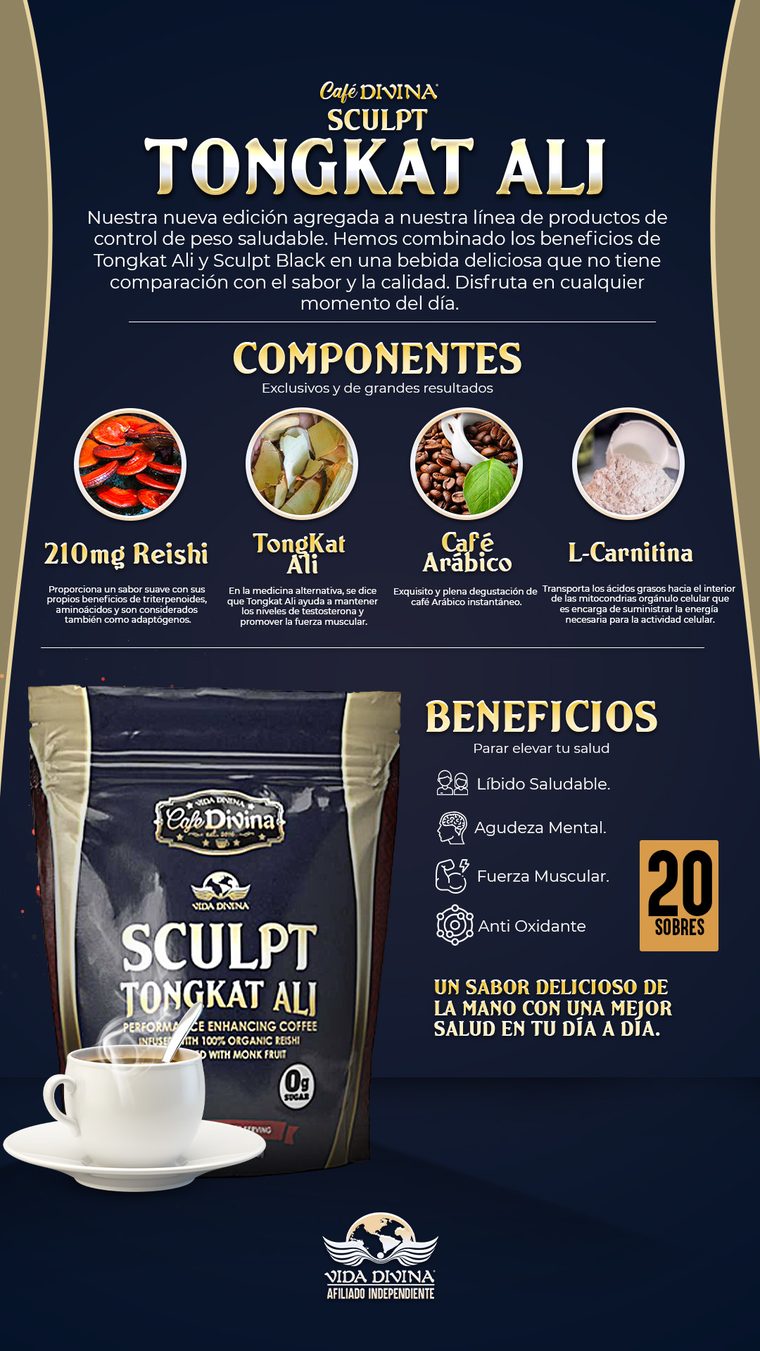 Café Sculpt Tongkat Ali