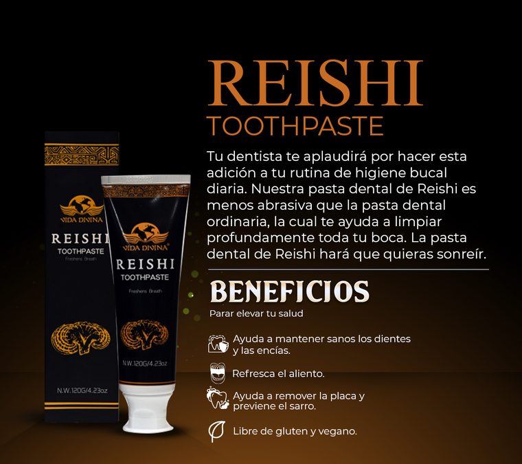 Reishi Toothpaste (Pasta Dental)